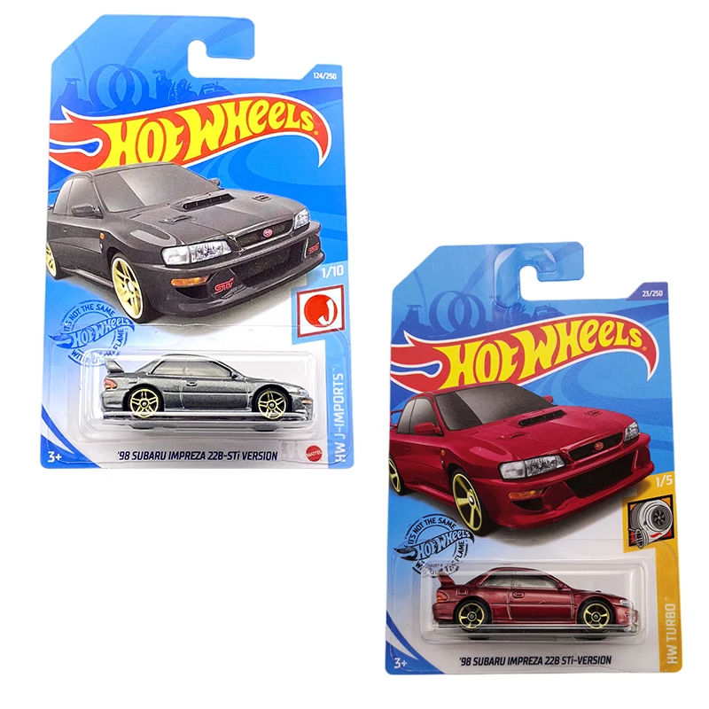 Hot Wheels C4982 98 Subaru Impreza 22B Sti-Version 1:64 Diecast Model Car Collector Limited Collection Cars Hotwheels Pins Gift
Hot Wheels C4982 98 Subaru Impreza 22B Sti-Version 1:64 Diecast Model Car Collector Limited Collection Cars Hotwheels Pins Gift