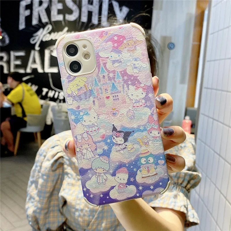 Hello Kitty Cartoon for Phone Case for Iphone13/12/11/7/8/Xs/XR Screen Protector Leather Soft Case
Hello Kitty Cartoon for Phone Case for Iphone13/12/11/7/8/Xs/XR Screen Protector Leather Soft Case