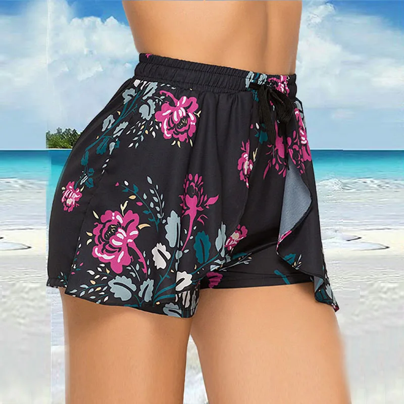 Summer Women Beach Shorts Fashion Casual Printed Waist Drawstring Shorts Loose Women's Elastic Waist Shorts Femme
Summer Women Beach Shorts Fashion Casual Printed Waist Drawstring Shorts Loose Women's Elastic Waist Shorts Femme