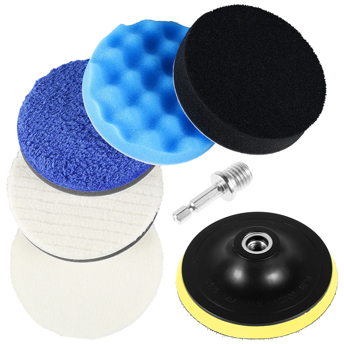 7Pcs Car Polishing Pad Sponge Buffing Waxing Clean Polish Buffer Drill Wheel Polisher Removes Scratches Car Repair Anti-scratch
7Pcs Car Polishing Pad Sponge Buffing Waxing Clean Polish Buffer Drill Wheel Polisher Removes Scratches Car Repair Anti-scratch