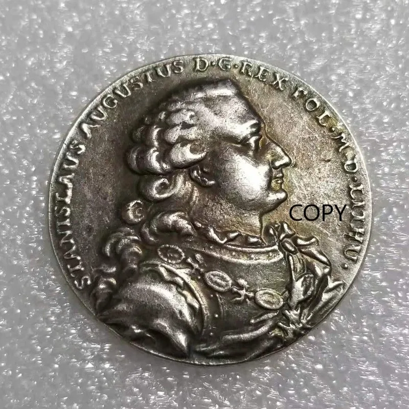 Poland Silver Plated Brass Commemorative Collectible Coin Gift Lucky Challenge Coin COPY COIN
Poland Silver Plated Brass Commemorative Collectible Coin Gift Lucky Challenge Coin COPY COIN
