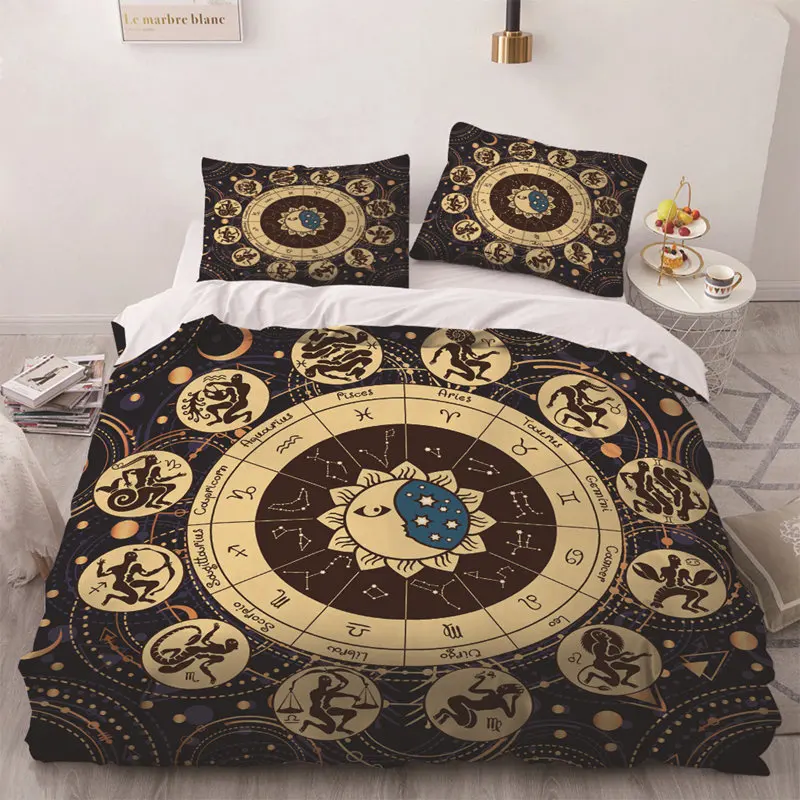 Constellation Duvet Cover Sun And Moon Bedding Set Zodiac Signs Astrology Comforter Cover Spiritual Gifts For Girls Teens Women
Constellation Duvet Cover Sun And Moon Bedding Set Zodiac Signs Astrology Comforter Cover Spiritual Gifts For Girls Teens Women