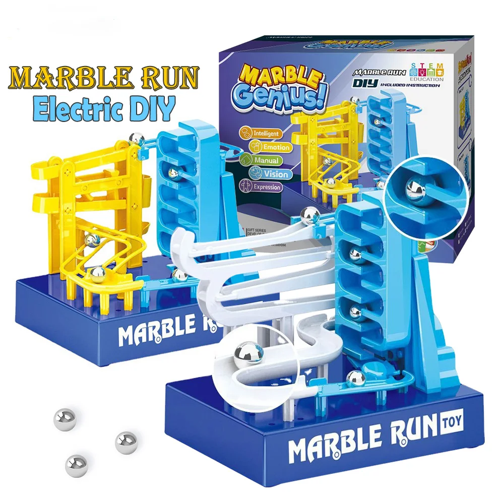 New DIY Building Blocks Electronic Construction Marble Run Race Track Maze Toy With Music Easy Assembly For Kid Educational Toys
New DIY Building Blocks Electronic Construction Marble Run Race Track Maze Toy With Music Easy Assembly For Kid Educational Toys
