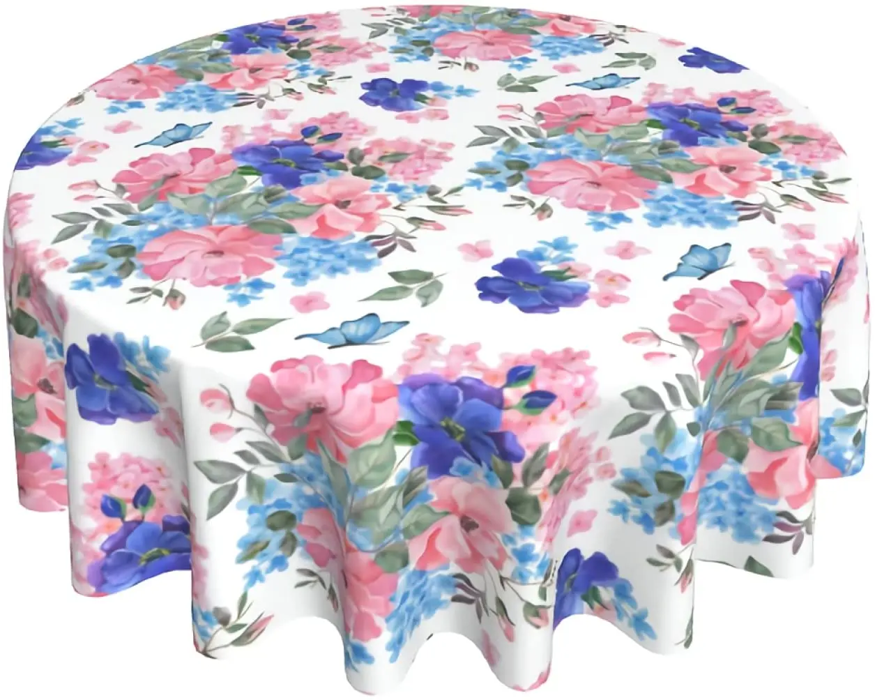 Beautiful Watercolor Pink Roses Flowers Round Tablecloth Washable Polyester Tablecover Smooth Table Cloth for Kitchen/Home Party
Beautiful Watercolor Pink Roses Flowers Round Tablecloth Washable Polyester Tablecover Smooth Table Cloth for Kitchen/Home Party