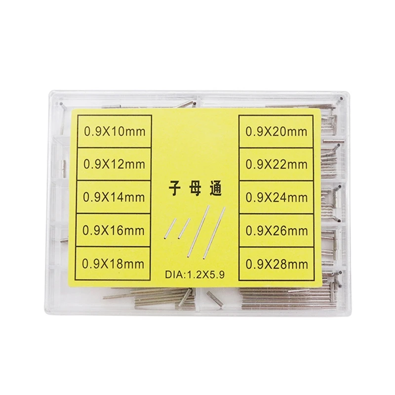 10 Types Watch Strap Watchband Tubes Pins Kit 0.9Mm 10-28Mm Strap Linking Repairing Tool Replacement Accessories
10 Types Watch Strap Watchband Tubes Pins Kit 0.9Mm 10-28Mm Strap Linking Repairing Tool Replacement Accessories