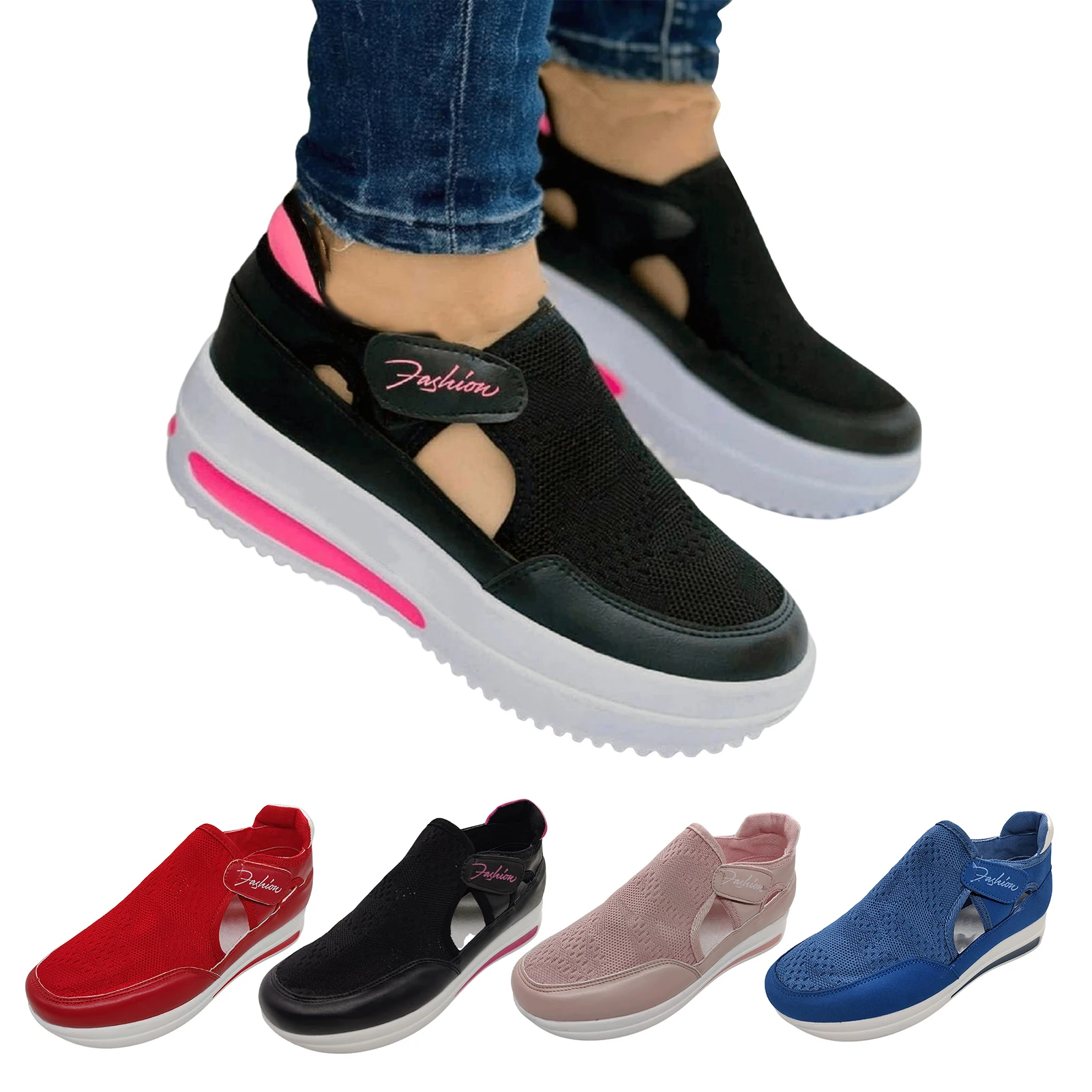 Spring Women Breathable Sport Shoes Ladies Large Size Casual Comfy Canvas Shoes Fashion Trainers With Shock Absorbing Sole
Spring Women Breathable Sport Shoes Ladies Large Size Casual Comfy Canvas Shoes Fashion Trainers With Shock Absorbing Sole