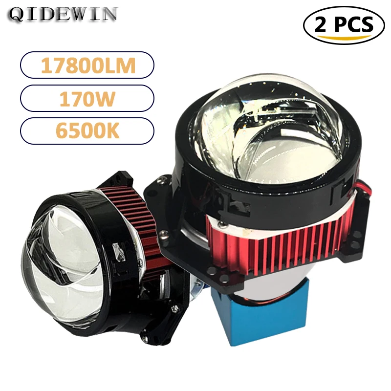 3 Inch 170w Led Projector Universal Headlights Fog Lights for Vehicles Motorcycle Laser Lenses Spotlights Dual Lens 6500K 2pcs 
3 Inch 170w Led Projector Universal Headlights Fog Lights for Vehicles Motorcycle Laser Lenses Spotlights Dual Lens 6500K 2pcs