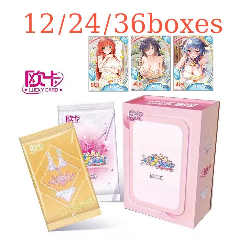 Wholesales Goddess Story Collection Cards Booster Box Girls Party Swimsuit Bikini Case Rare Anime Table Playing Game Board Cards
Wholesales Goddess Story Collection Cards Booster Box Girls Party Swimsuit Bikini Case Rare Anime Table Playing Game Board Cards