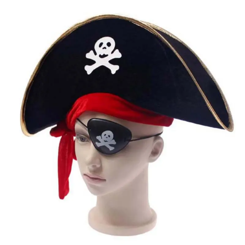 Halloween Skull Pirate Hat Accessories Caribbean Pirate Hat Corsair Cap Party Props Cosplay Costume Theater Toy New Arriving
Halloween Skull Pirate Hat Accessories Caribbean Pirate Hat Corsair Cap Party Props Cosplay Costume Theater Toy New Arriving