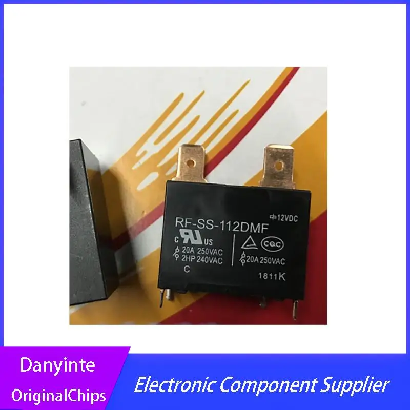 NEW 2PCS/LOT relay RF-SS-112DMF 12vdc RF-SS-112 12VDC RF-SS-112DMF-12VDC 25A 250VAC 4pin
NEW 2PCS/LOT relay RF-SS-112DMF 12vdc RF-SS-112 12VDC RF-SS-112DMF-12VDC 25A 250VAC 4pin