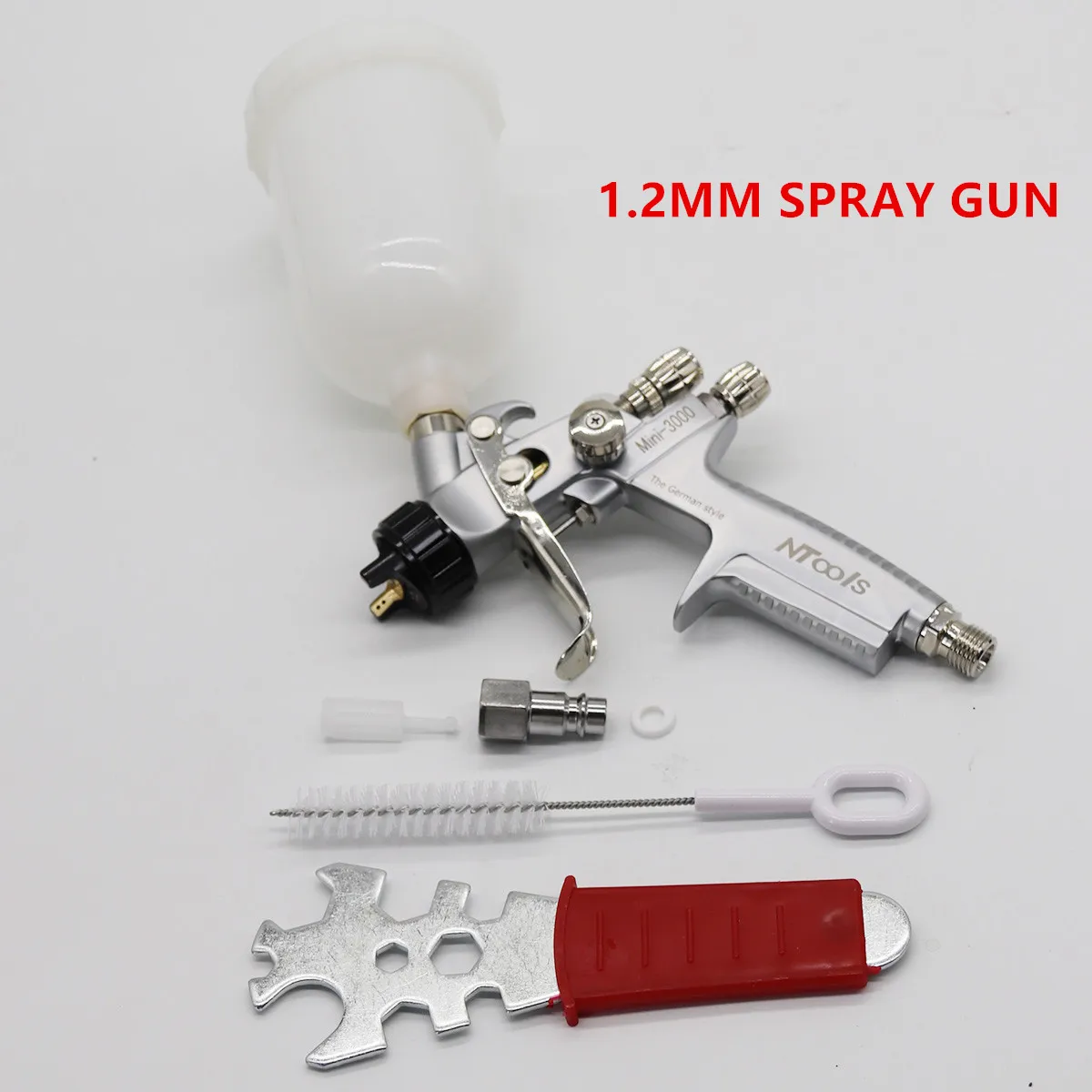 Мини-краскопульт NTOOLS MINI3000P HVLP 250 мл
Мини-краскопульт NTOOLS MINI3000P HVLP 250 мл