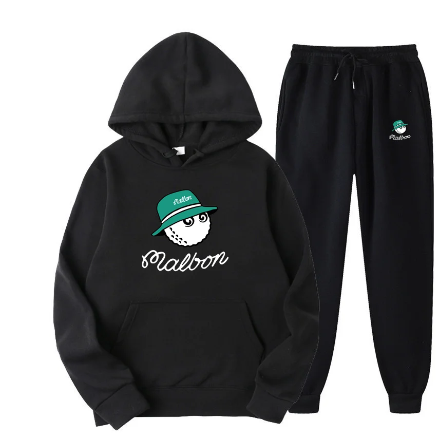 New Malbon Golf 2023 Sportswear Men's Warm Two Piece Loose Hooded Sweater + Pants Set Hooded Jogging S-3XL
New Malbon Golf 2023 Sportswear Men's Warm Two Piece Loose Hooded Sweater + Pants Set Hooded Jogging S-3XL
