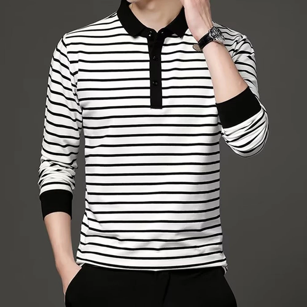 2022 Breathable Comfort New Polo Shirt Men Tops Casual Fashion Lapel Long Sleeves Loose Men Polo Shirt T-Shirt
2022 Breathable Comfort New Polo Shirt Men Tops Casual Fashion Lapel Long Sleeves Loose Men Polo Shirt T-Shirt