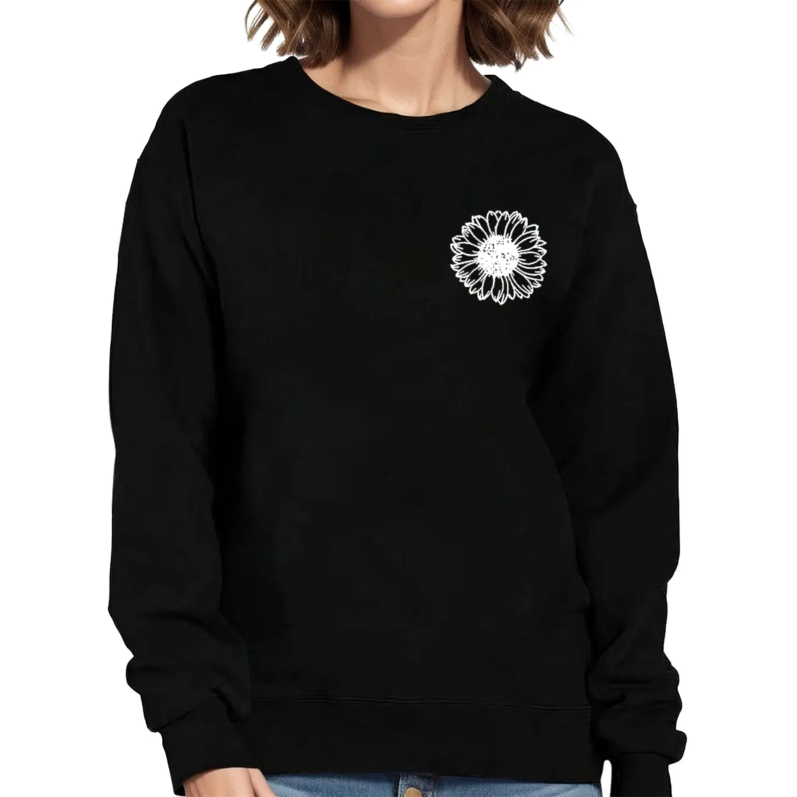 Женская двухсторонняя Толстовка с принтом, осенне-зимние повседневные пуловеры без пальцев, модная однотонная уличная одежда с круглым вырезом
Женская двухсторонняя Толстовка с принтом, осенне-зимние повседневные пуловеры без пальцев, модная однотонная уличная одежда с круглым вырезом