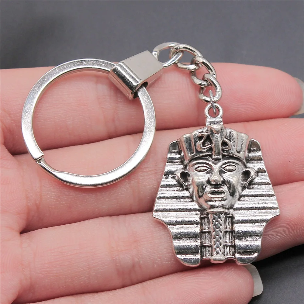 Dropshipping Men Keychain Vintage 2 Colors 36x28mm Egyptian Pharaoh Pendant Souvenirs Gift
Dropshipping Men Keychain Vintage 2 Colors 36x28mm Egyptian Pharaoh Pendant Souvenirs Gift