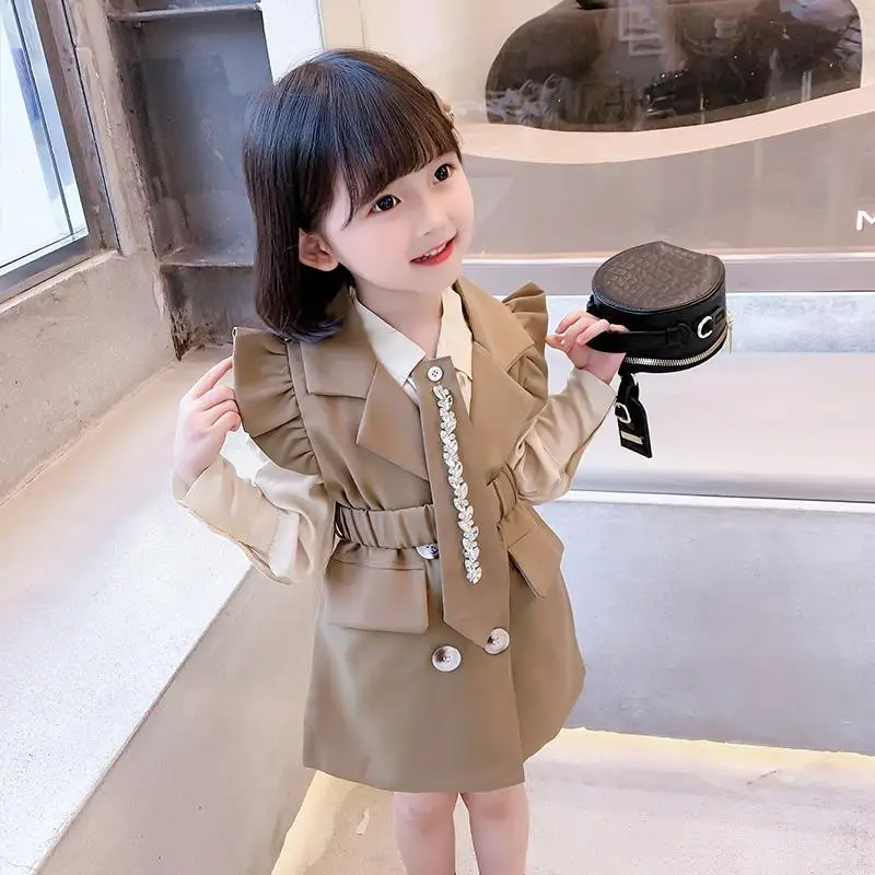 Baby Girls Clothes Set Autumn Spring Fashion Clothing Set Kids Shirts+vest 2 Pcs Outfit Children Clothes Suit Girls Clothes
Baby Girls Clothes Set Autumn Spring Fashion Clothing Set Kids Shirts+vest 2 Pcs Outfit Children Clothes Suit Girls Clothes