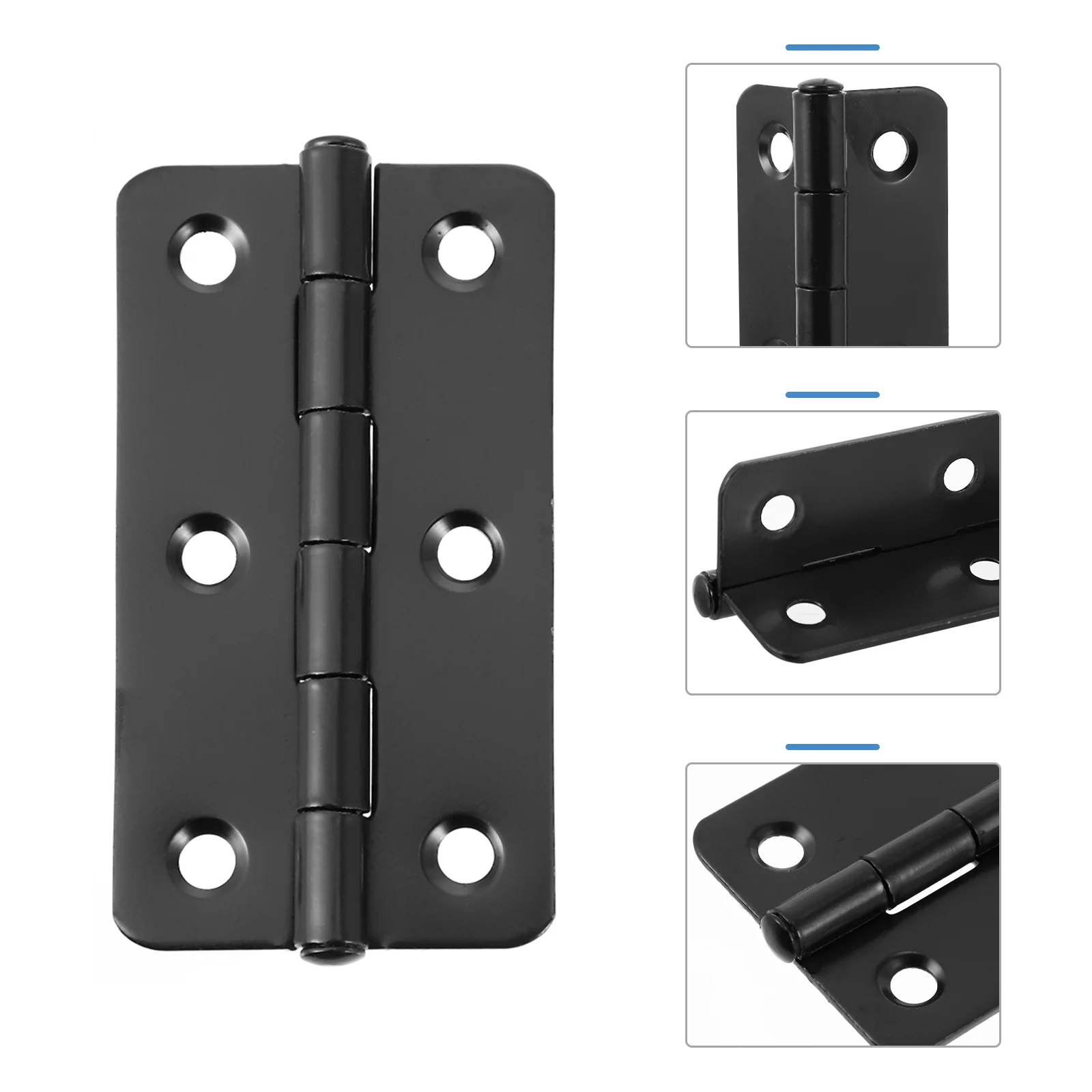 6pcs Cupboard Hinges Iron Black Sturdy Drawer Hinges Cabinet Hinge Door Hinge for Door Furniture
6pcs Cupboard Hinges Iron Black Sturdy Drawer Hinges Cabinet Hinge Door Hinge for Door Furniture