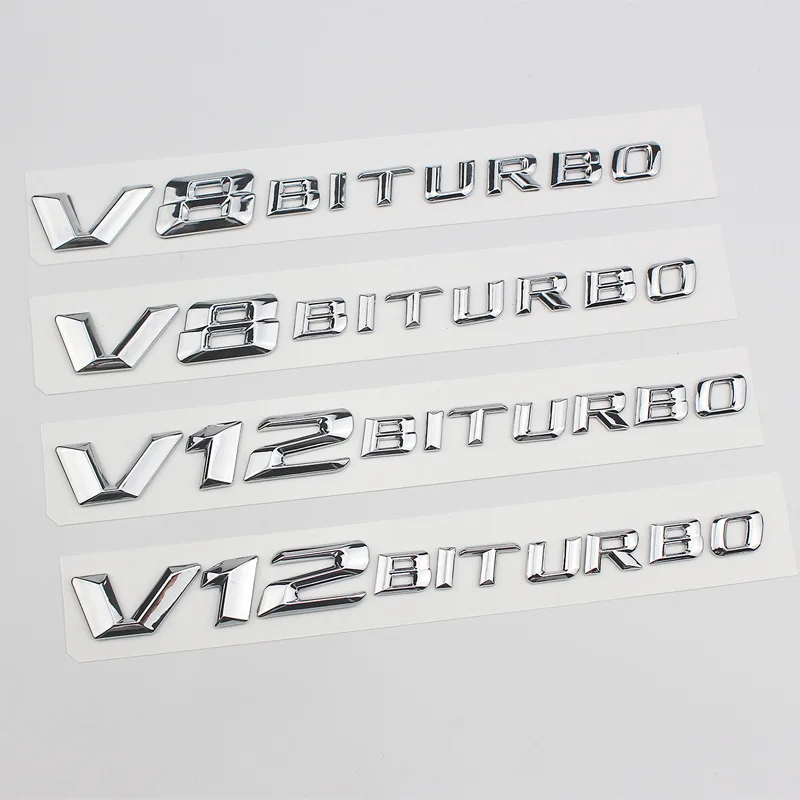 Car Fender Badge V12 V8 BITURBO Emblem For Mercedes C63 E63 S63 S65 GLS63 GLE63 G63 G65 SL65 AMG W205 W204 W213 W222 Accessories
Car Fender Badge V12 V8 BITURBO Emblem For Mercedes C63 E63 S63 S65 GLS63 GLE63 G63 G65 SL65 AMG W205 W204 W213 W222 Accessories