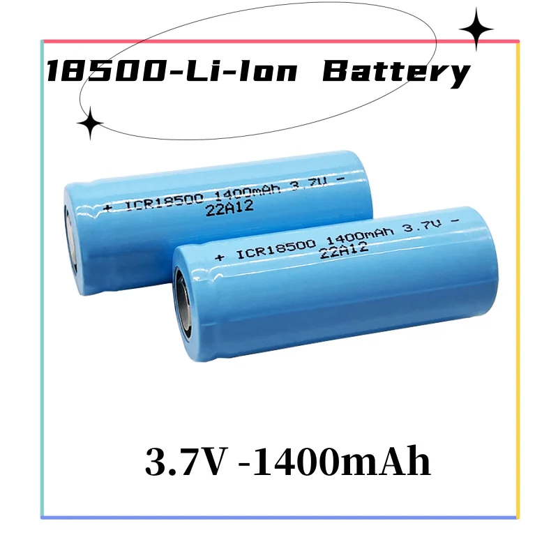 100% original 18500 lithium ion rechargeable battery 3.7V 1400mAh, used for flashlight, remote control battery, 4.2V battery
100% original 18500 lithium ion rechargeable battery 3.7V 1400mAh, used for flashlight, remote control battery, 4.2V battery