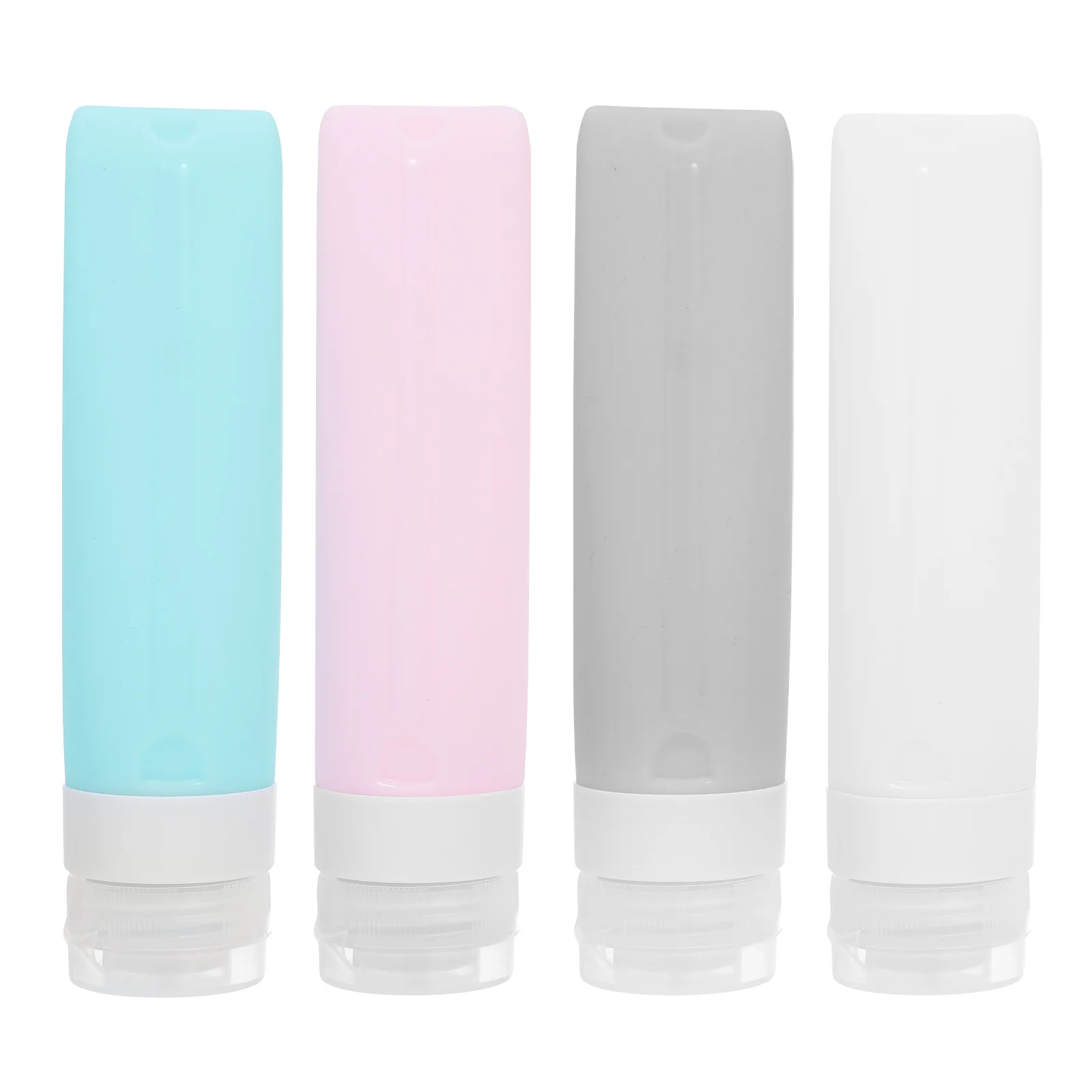 4pcs Travel Squeeze Bottles Silicone Lotion Dispenser Refillable Toiletry Containers for Shampoo ( Assorted Color )
4pcs Travel Squeeze Bottles Silicone Lotion Dispenser Refillable Toiletry Containers for Shampoo ( Assorted Color )