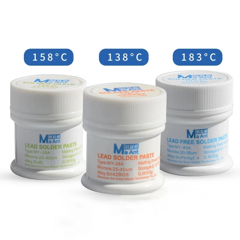 Maant Low And Medium Temp 138 158 183 Degree Lead Free Leaded Middle Layer Special Solder Paste For Iphone X Xs Max Medium
Maant Low And Medium Temp 138 158 183 Degree Lead Free Leaded Middle Layer Special Solder Paste For Iphone X Xs Max Medium