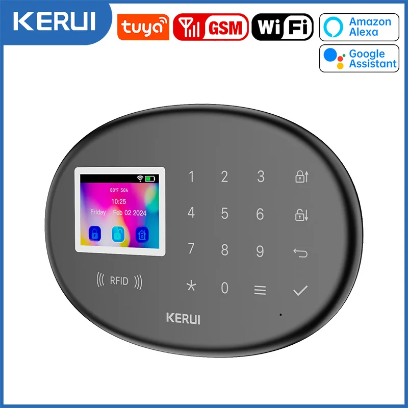 Сигнализация KERUI W202 Wi-Fi GSM
Сигнализация KERUI W202 Wi-Fi GSM