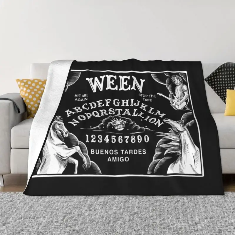 Witch Ween Occult Ouija Board Blanket Warm Fleece Soft Flannel Halloween Witchcraft Throw Blankets for Bedding Couch Car Autumn
Witch Ween Occult Ouija Board Blanket Warm Fleece Soft Flannel Halloween Witchcraft Throw Blankets for Bedding Couch Car Autumn