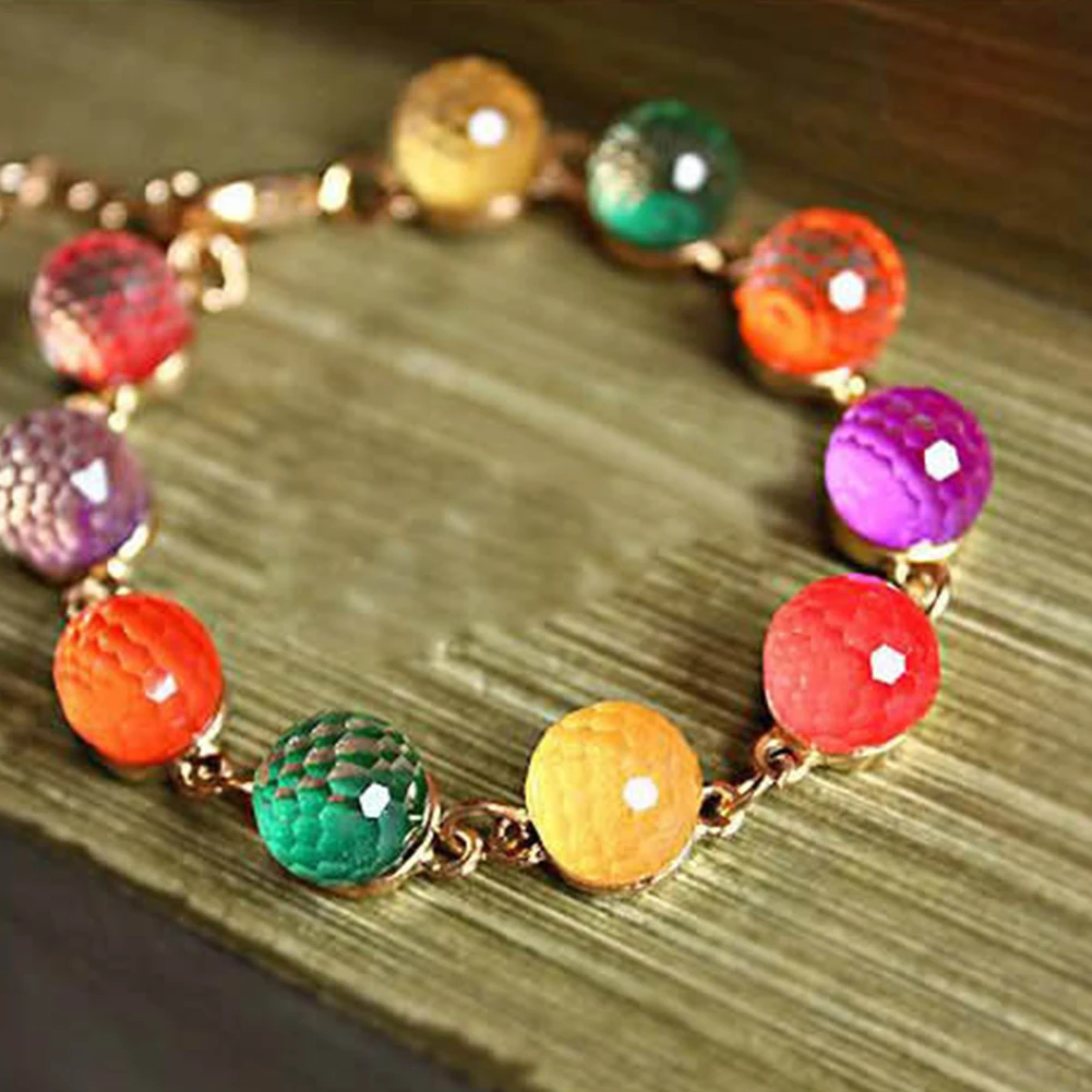 Artificial Crystal Home Party Colorful Round Beads Shopping Dating Braided Travel Office Women Bracelet
Artificial Crystal Home Party Colorful Round Beads Shopping Dating Braided Travel Office Women Bracelet