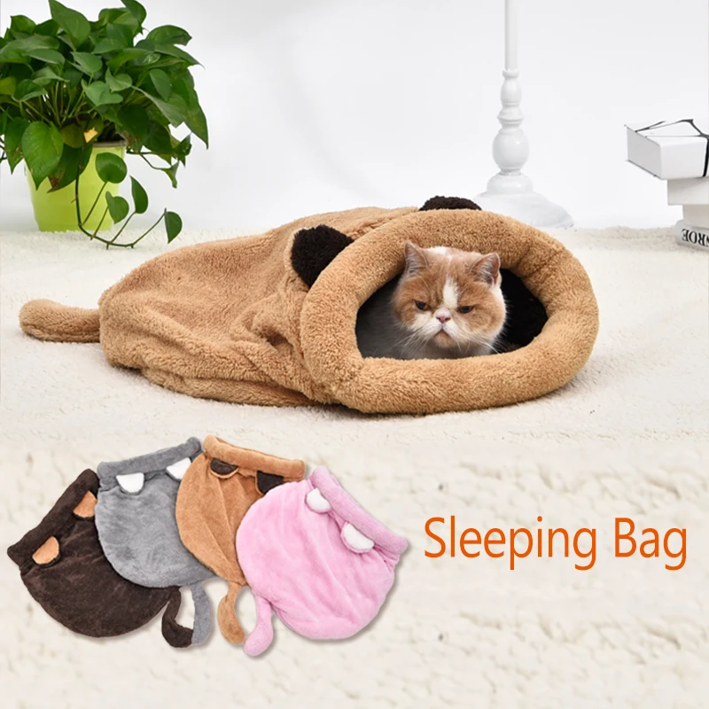 Cute Cat Sleeping Bag Warm Dog Cat Bed Pet Dog House Lovely Soft Pet Cat Mat Cushion High Quality Products Lovely Design 4Colors
Cute Cat Sleeping Bag Warm Dog Cat Bed Pet Dog House Lovely Soft Pet Cat Mat Cushion High Quality Products Lovely Design 4Colors