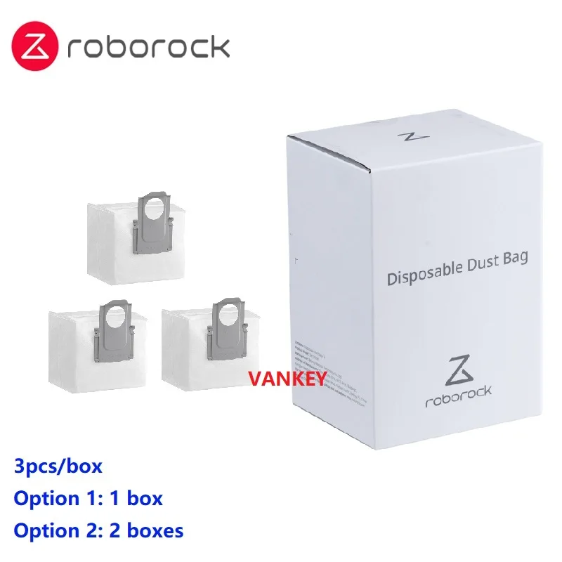 New Original Disposable Dust Bag for Roborock Q5+ Q7+ Q7 MAX+ S7 MAXV ULTRA Multi-Functional Charging Dock Spare Parts
New Original Disposable Dust Bag for Roborock Q5+ Q7+ Q7 MAX+ S7 MAXV ULTRA Multi-Functional Charging Dock Spare Parts