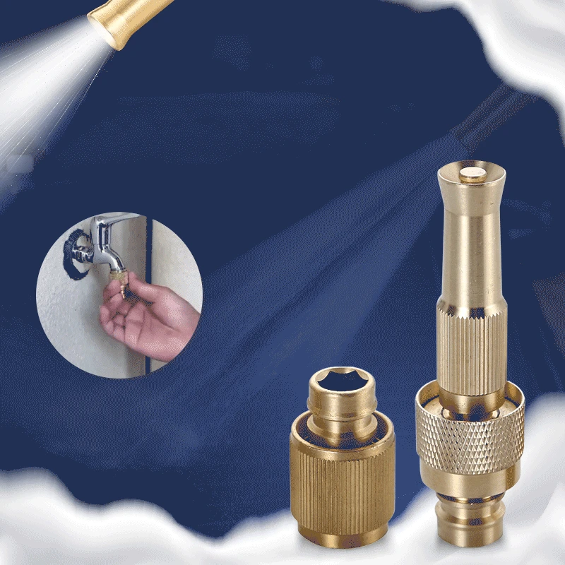 Portable Adjustable High Pressure Nozzle brass Garden Spray Nozzle Quick Connector Home hose nozzle Garden Tools Garden Sprinkl
Portable Adjustable High Pressure Nozzle brass Garden Spray Nozzle Quick Connector Home hose nozzle Garden Tools Garden Sprinkl