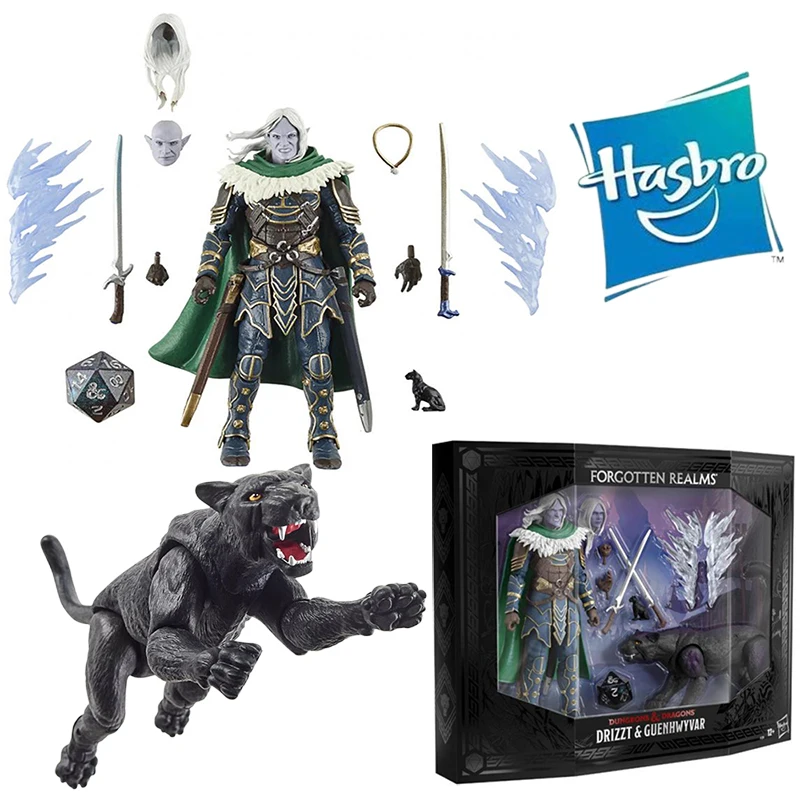Hasbro Officially Limited Dungeons & Dragons Drizzt & Guenhwyvar Set 16Cm Original Action Figure Kids Toys Birthday
Hasbro Officially Limited Dungeons & Dragons Drizzt & Guenhwyvar Set 16Cm Original Action Figure Kids Toys Birthday