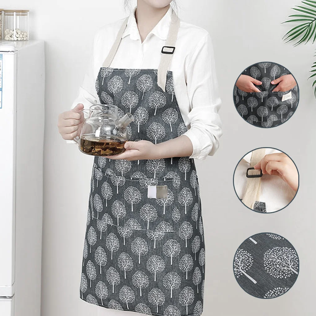 Apron Soft Adjustable Large Capacity Pocket Cooking Bibs Tree-pattern Baking Home Cleaning Aprons for Women Men Chef Worker
Apron Soft Adjustable Large Capacity Pocket Cooking Bibs Tree-pattern Baking Home Cleaning Aprons for Women Men Chef Worker