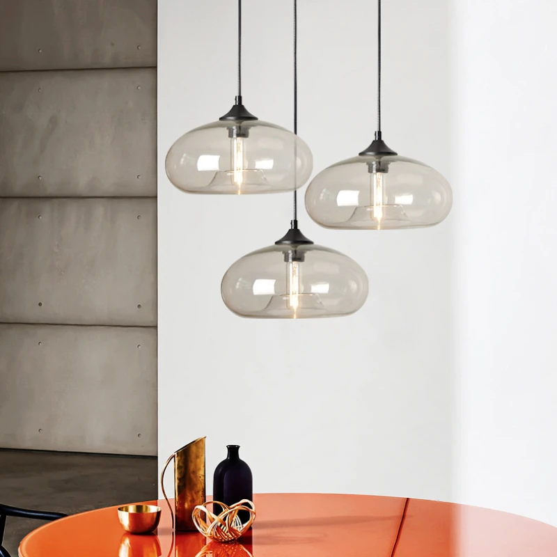 Modern Hanging Lamp Colorful Glass E27 / E26 Pendant Lights for Restaurant Living Room Dining Table Kitchen Cafe Bedroom Fixture
Modern Hanging Lamp Colorful Glass E27 / E26 Pendant Lights for Restaurant Living Room Dining Table Kitchen Cafe Bedroom Fixture