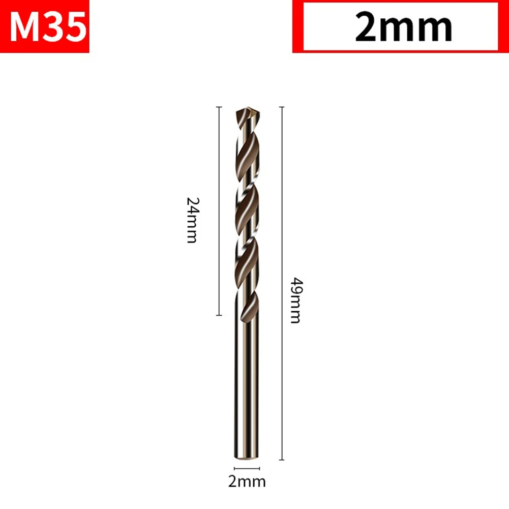 6pcs HSS M35 Cobalt Drill Bit 1/2/3/4/5/6mm For Wood/Metal Hole Cutter Power Tools Stainless Steel Drilling Accessories
6pcs HSS M35 Cobalt Drill Bit 1/2/3/4/5/6mm For Wood/Metal Hole Cutter Power Tools Stainless Steel Drilling Accessories