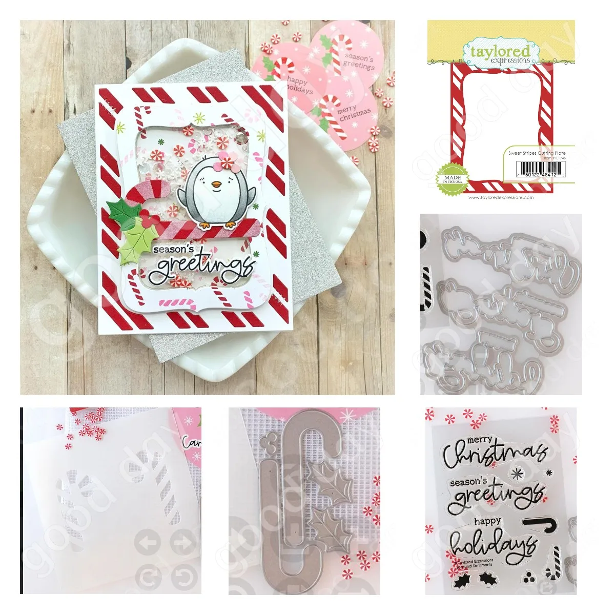 New Candy Canes Borders Cutting Dies Stamps Stencil Scrapbook Diary Decoration Embossing Template Diy Greeting Card Handmade
New Candy Canes Borders Cutting Dies Stamps Stencil Scrapbook Diary Decoration Embossing Template Diy Greeting Card Handmade