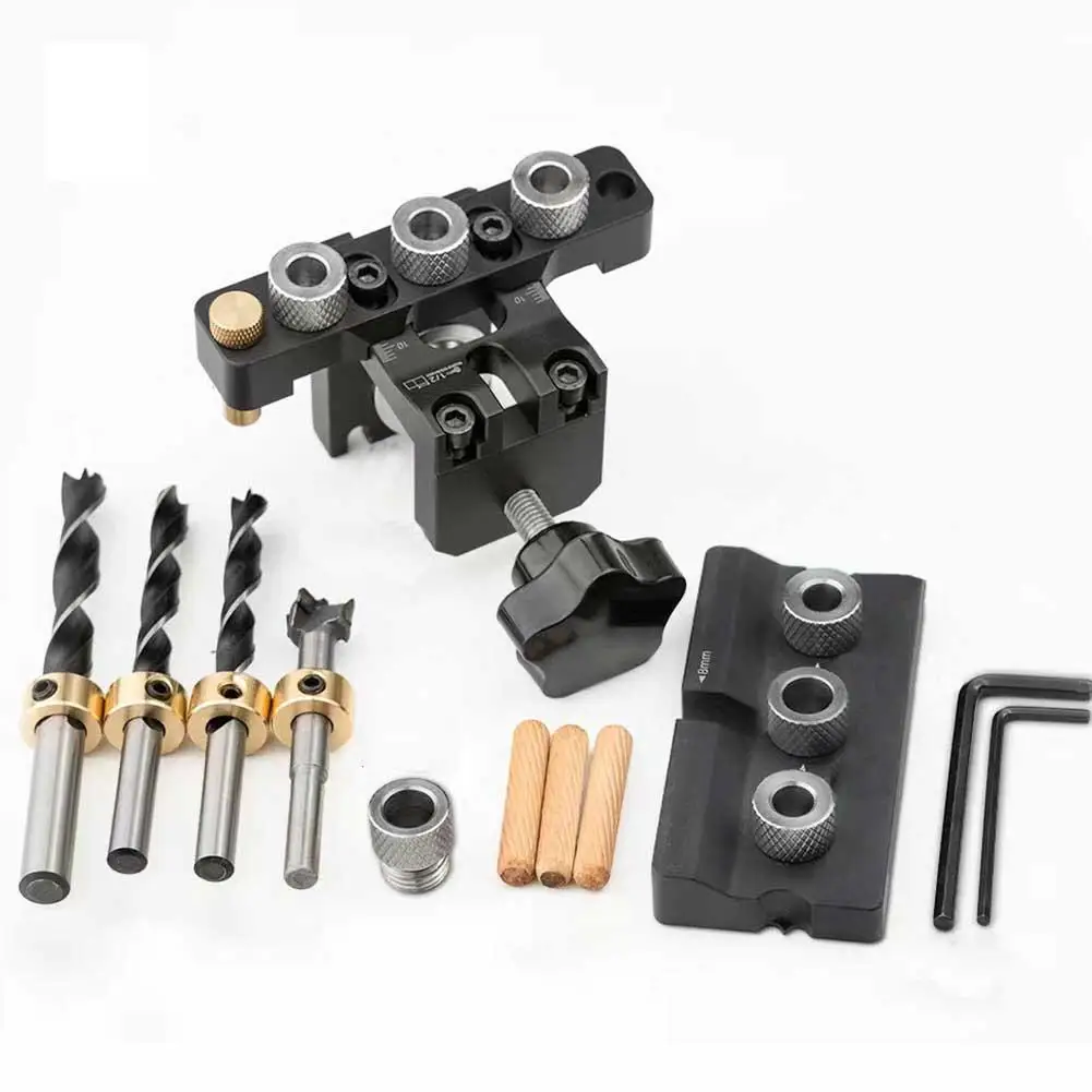 Woodworking Punch Locator 3 In 1 Doweling Cam Jig Wood Dowel Punch Locator Hole Jig Cabinet Hole Drilling Guide Tool
Woodworking Punch Locator 3 In 1 Doweling Cam Jig Wood Dowel Punch Locator Hole Jig Cabinet Hole Drilling Guide Tool