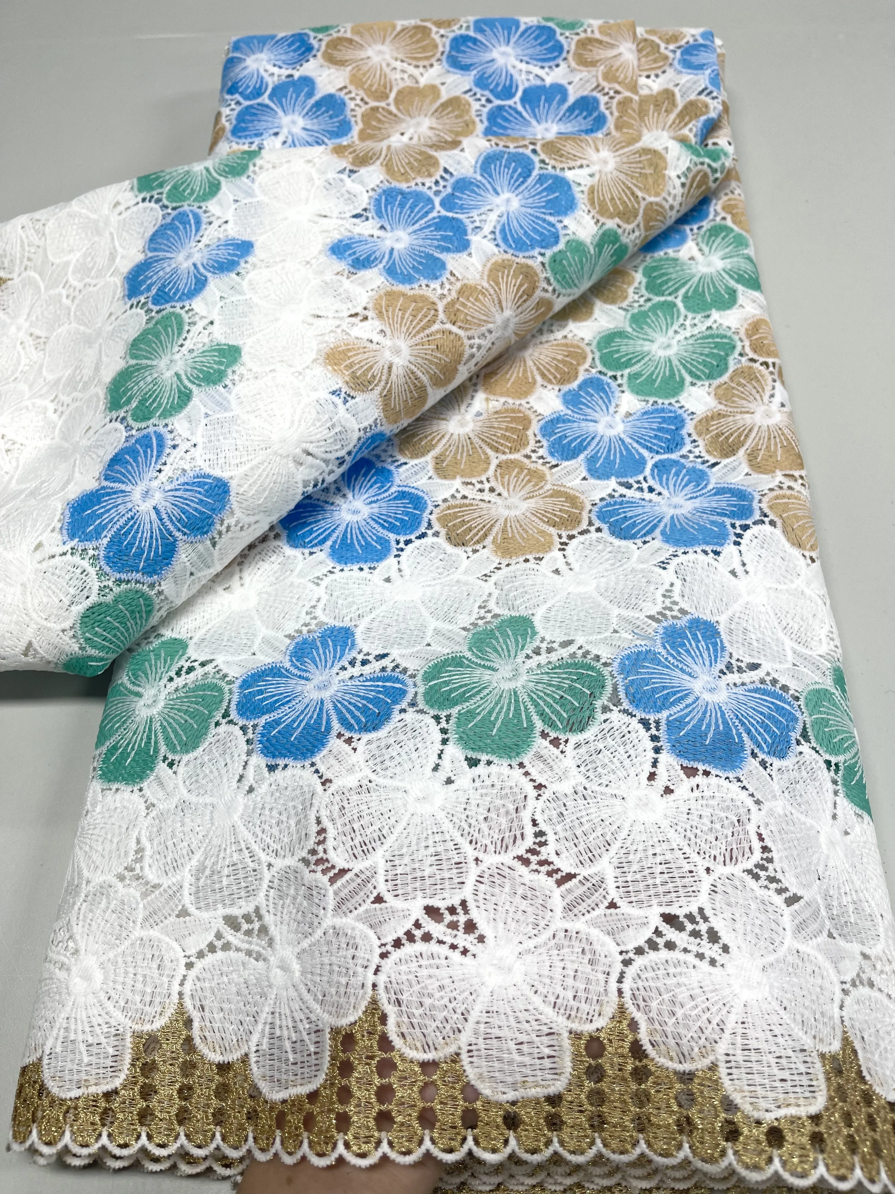 Multicolor African Cord Lace Fabric Embroidery French Mesh Net Lace 2022 High Quality Guipure Lace For Nigerian Party Dress
Multicolor African Cord Lace Fabric Embroidery French Mesh Net Lace 2022 High Quality Guipure Lace For Nigerian Party Dress