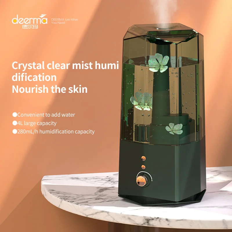 F360 Air Humidifier Home Aromatherapy Diffuser Humidifier Baby Low-noise Ultrasonic Air Humidifier 4L
F360 Air Humidifier Home Aromatherapy Diffuser Humidifier Baby Low-noise Ultrasonic Air Humidifier 4L