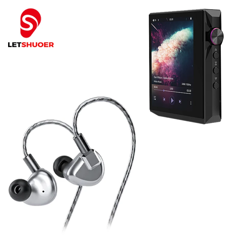 Letshuoer S12 HIFI In Ear IEMs Earphone Planar Monitor Hidizs AP80 PRO-X Portable Balanced Lossless AMP DAC MP3 Music Player
Letshuoer S12 HIFI In Ear IEMs Earphone Planar Monitor Hidizs AP80 PRO-X Portable Balanced Lossless AMP DAC MP3 Music Player