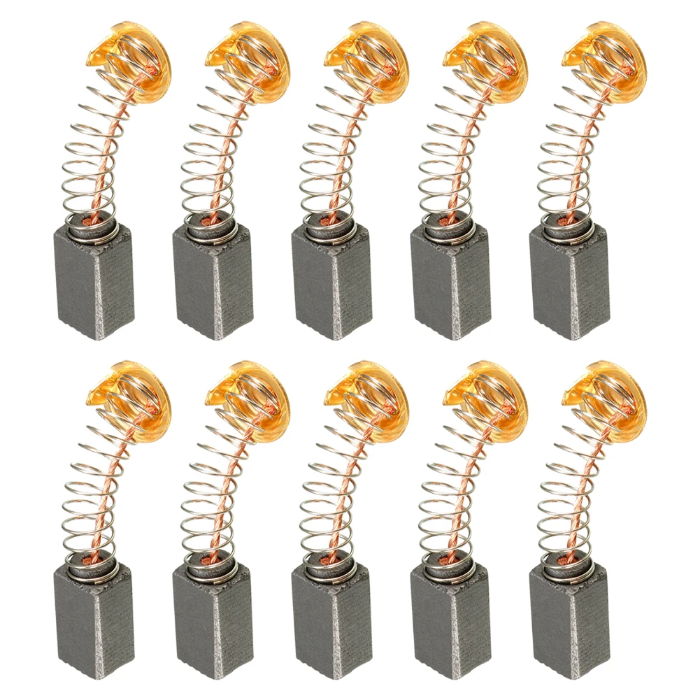 10 Pcs Carbon Brushes For Electric Motors 13 X 7.5 X 6.5mm Motorcycles Circular Saws Fan Motors Replacement Part Tool Parts
10 Pcs Carbon Brushes For Electric Motors 13 X 7.5 X 6.5mm Motorcycles Circular Saws Fan Motors Replacement Part Tool Parts