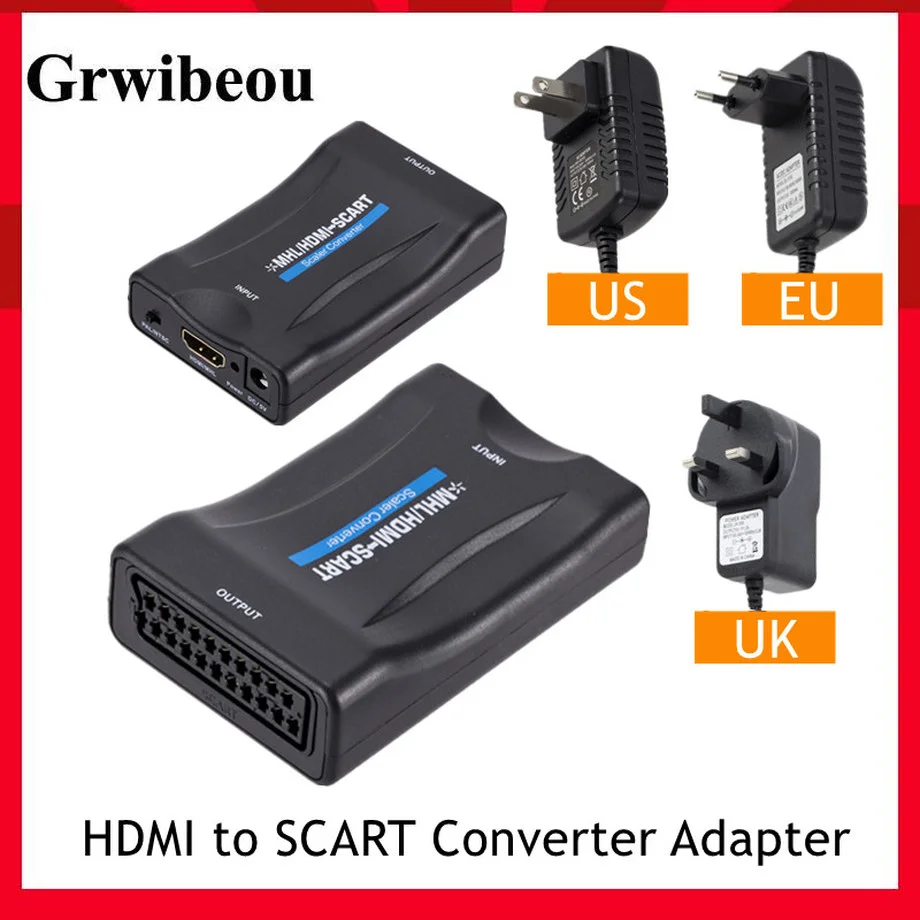 Grwibeou 1080P HDMI-совместимый для SCART Видео Аудио конвертер высококлассный AV сигнальный адаптер HD приемник ТВ DVD с американской/европейской вилкой
Grwibeou 1080P HDMI-совместимый для SCART Видео Аудио конвертер высококлассный AV сигнальный адаптер HD приемник ТВ DVD с американской/европейской вилкой