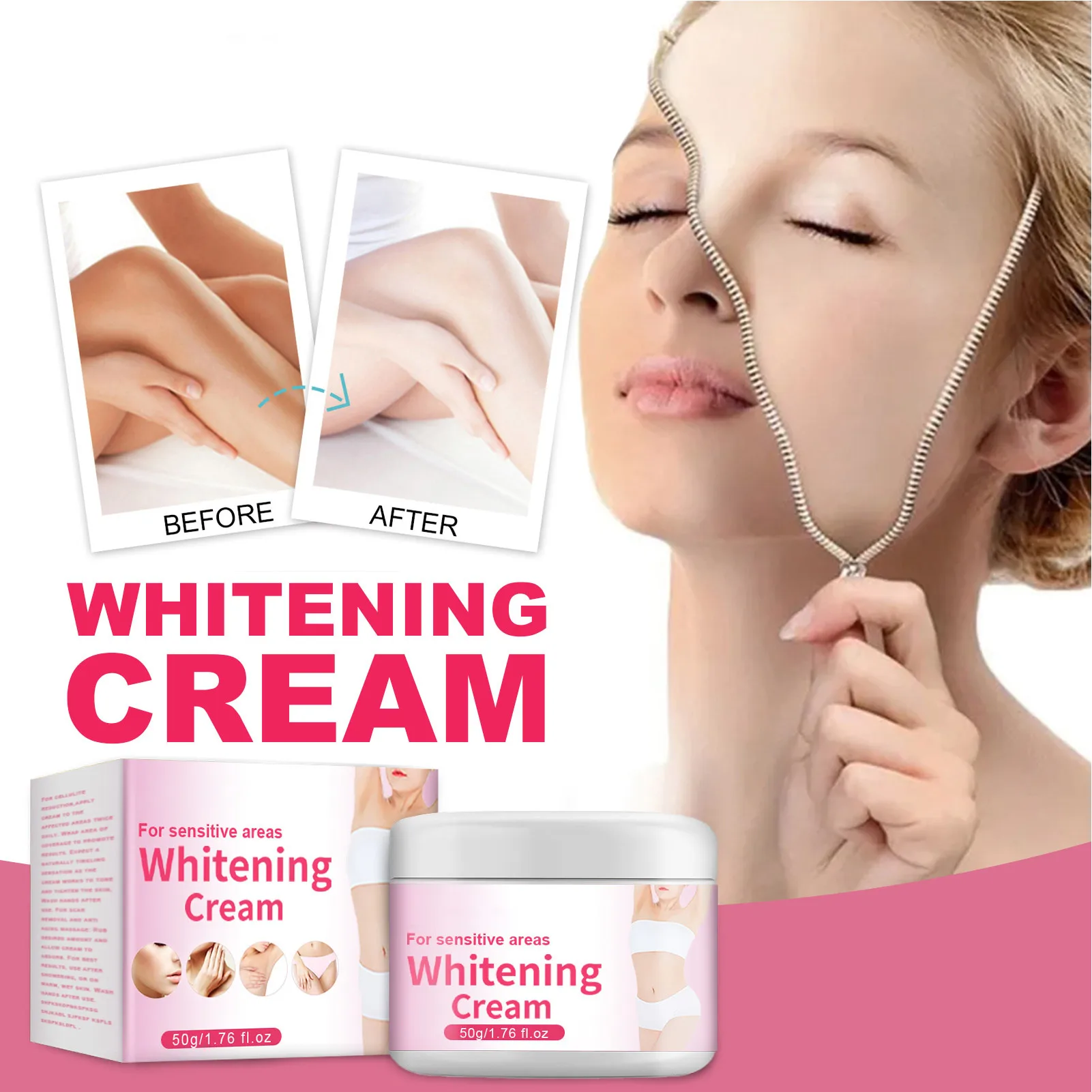 Body Whitening Cream Underarm Legs Knee Elbow Private Parts Brighten Armpit Whitening Cream Remove Brighten Skin Care
Body Whitening Cream Underarm Legs Knee Elbow Private Parts Brighten Armpit Whitening Cream Remove Brighten Skin Care