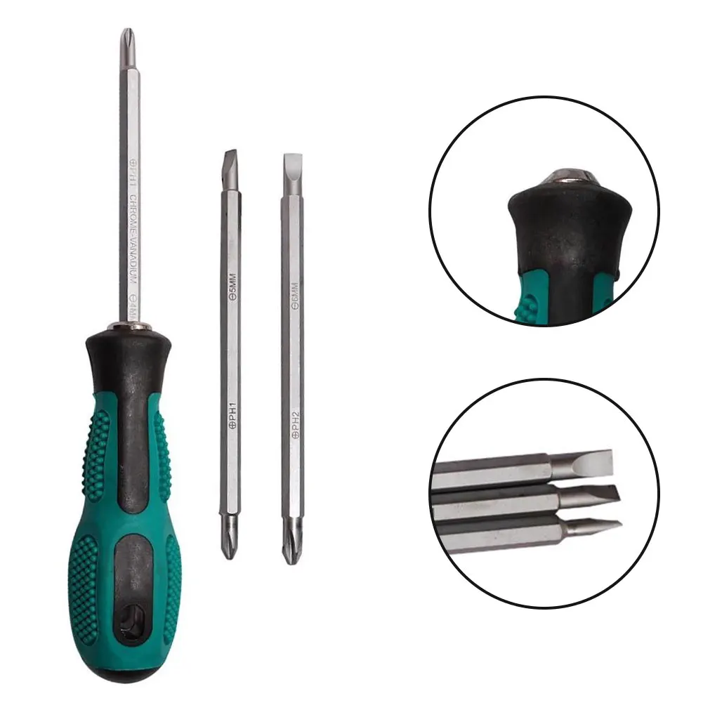 3 In 1 Multi-function Double Heads Screwdriver Adjustable Slotted Cross Screwdriver Bits W/handle For Repairing Hand Tools
3 In 1 Multi-function Double Heads Screwdriver Adjustable Slotted Cross Screwdriver Bits W/handle For Repairing Hand Tools