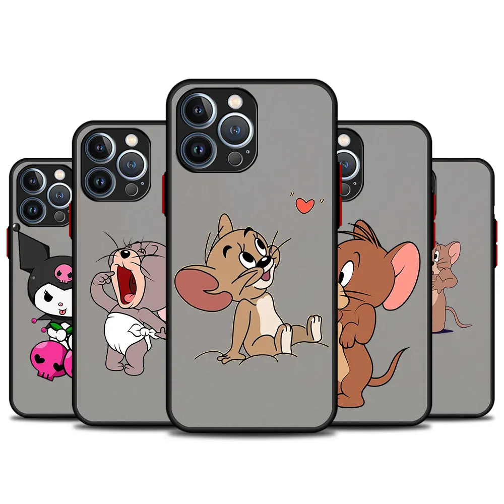 For Apple iPhone XR 8 14 X 11 13 XS 12 Pro Max 7 Plus SE2022 Carcasa Case Tom and Jerry Kuromi Hello Kitty Translucent Matte
For Apple iPhone XR 8 14 X 11 13 XS 12 Pro Max 7 Plus SE2022 Carcasa Case Tom and Jerry Kuromi Hello Kitty Translucent Matte