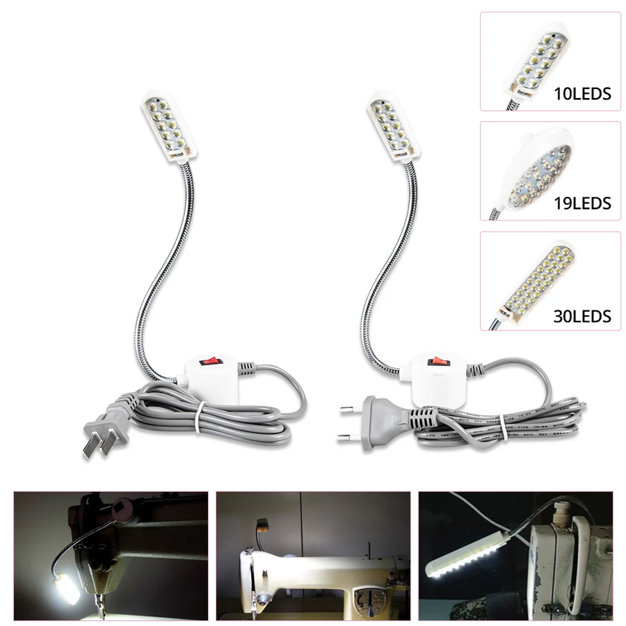 LED Lamp For Sewing Machine AC 220V Industrial Portable LED Sewing Machine Light Energy-Saving Flexible Work Lamp Machine
LED Lamp For Sewing Machine AC 220V Industrial Portable LED Sewing Machine Light Energy-Saving Flexible Work Lamp Machine