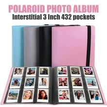 1pc , 432 Pockets Photo Album for Fujifilm Instax Mini 12 11 9 Evo 90 70 40 8 7 LiPlay Instant Camera
