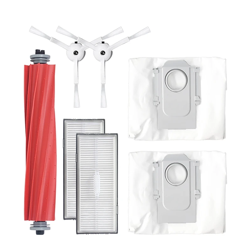 For Xiaomi Stone G10S /S7 MAXV Ultra Robot Vacuum Cleaner Main Brush Side Brush Filter Dust Bag
For Xiaomi Stone G10S /S7 MAXV Ultra Robot Vacuum Cleaner Main Brush Side Brush Filter Dust Bag