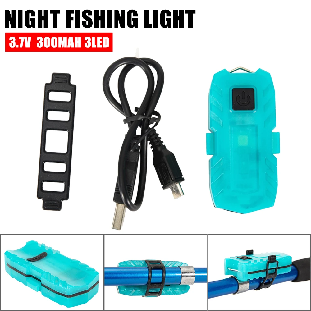 Night Fishing Induction Light Bait Lamp USB Rechargeable Intelligent Sensor Strap on Rod Waterproof Fishing Tools Accessories
Night Fishing Induction Light Bait Lamp USB Rechargeable Intelligent Sensor Strap on Rod Waterproof Fishing Tools Accessories