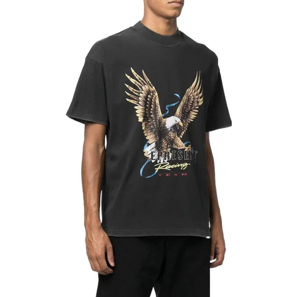 CoooColl666 Fashion Vintage Pure Cotton Eagle Printed Pattern Creativity Short Sleeve Men T-Shirt Tops Oversized Tees Women
CoooColl666 Fashion Vintage Pure Cotton Eagle Printed Pattern Creativity Short Sleeve Men T-Shirt Tops Oversized Tees Women